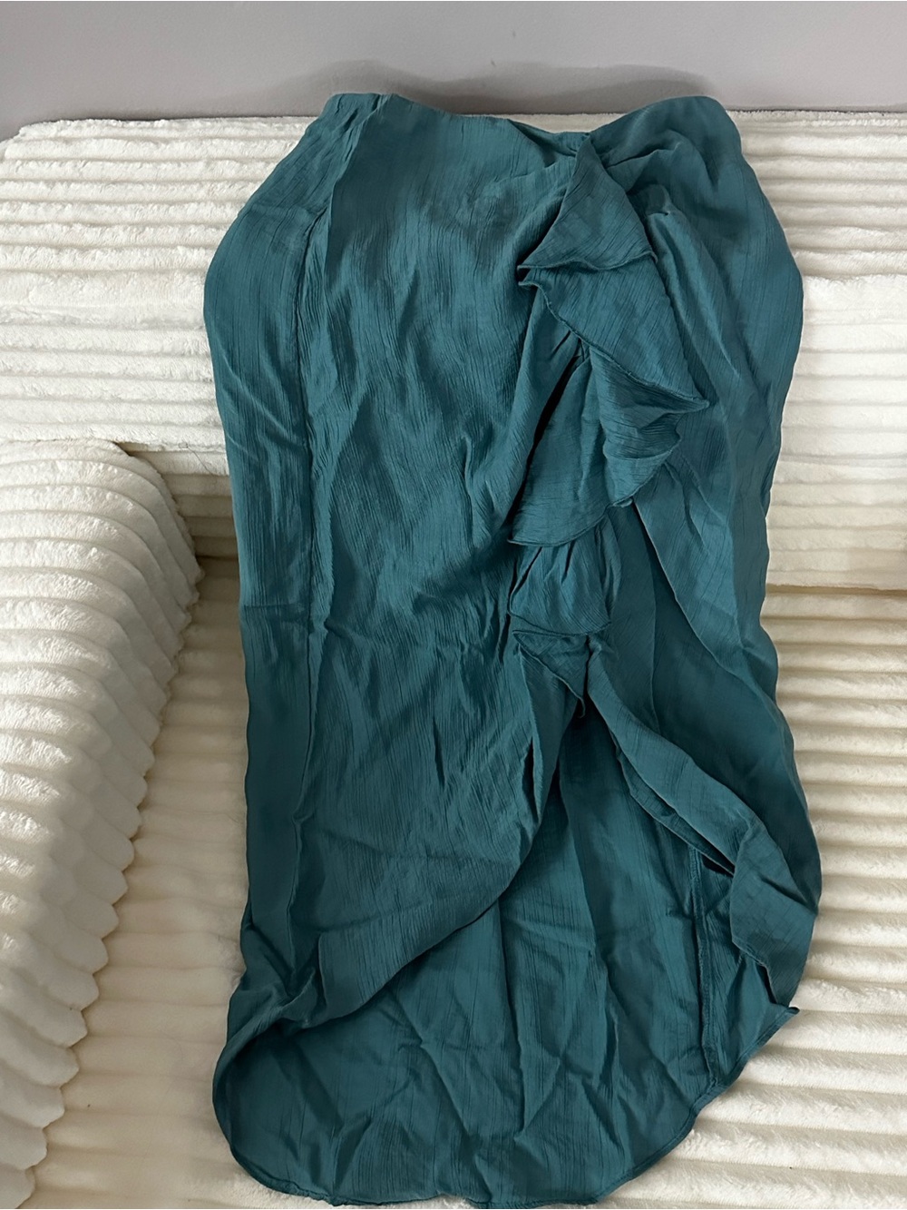 Abercrombie & Fitch Teal Tiered Skirt